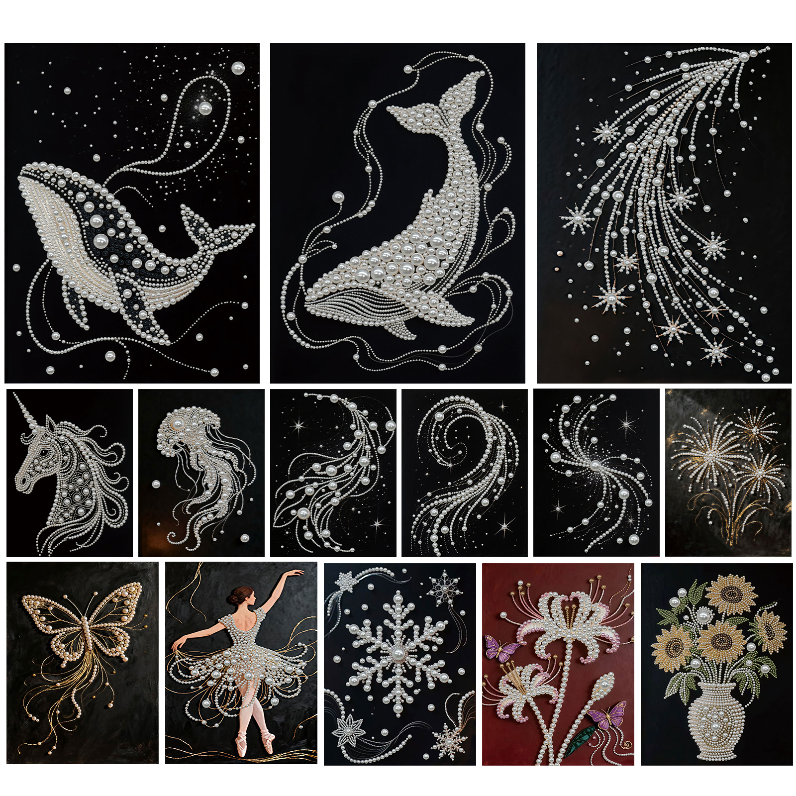 Resin Craft For Beginners - DIY Pearl Art Painting for Adults/Beginners
