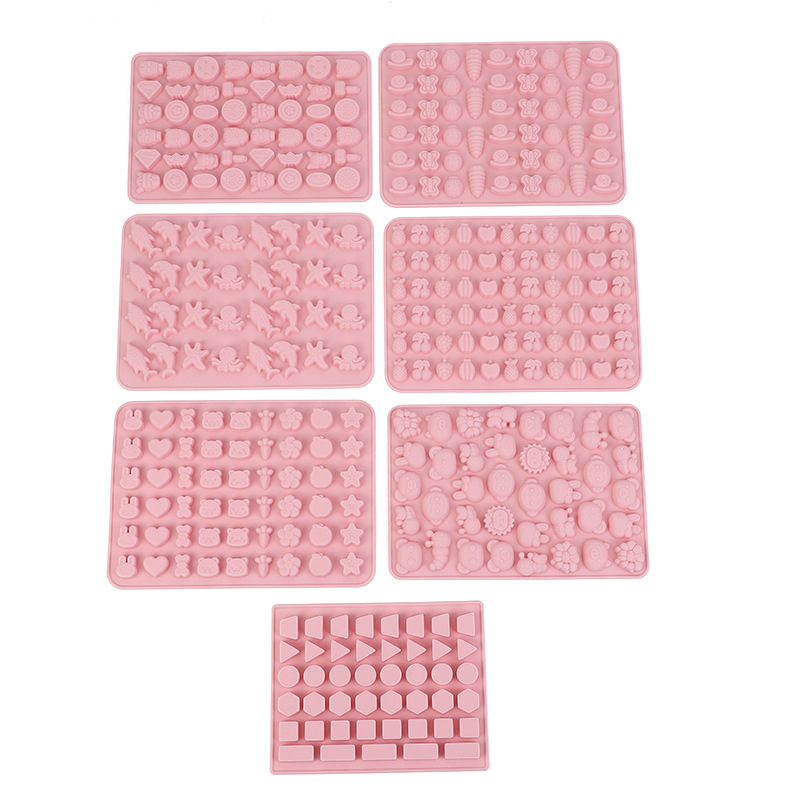 Silicone Mold Tray - Mix Fruit Animal Silicone Chocolate Mold