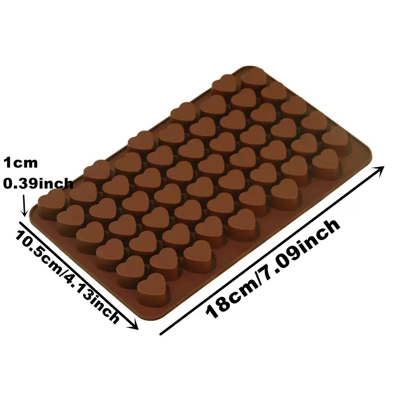 55Cavities Small Heart Silicon - Silicone Mold Tray 리뷰 및 가격
