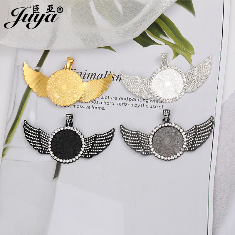5PCS Blank Wings Pendant Setti - Bezels Set Pendant 리뷰 및 가격