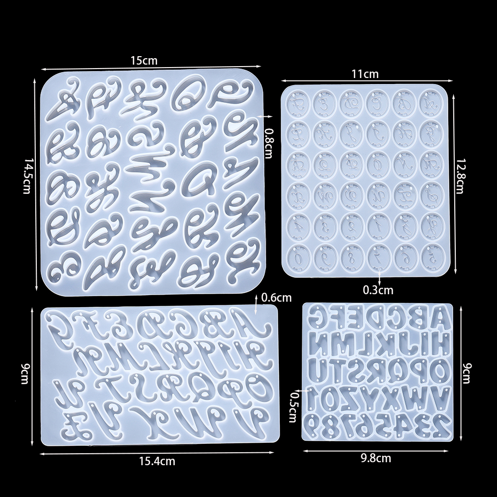 Alphabet Epoxy Resin Silicone  - Resin Pigment Set 리뷰 및 가격