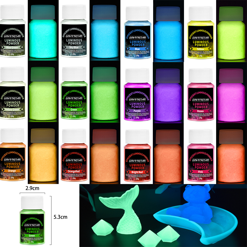 20g Long Lasting Bright Lumino - Resin Pigment Set 리뷰 및 가격