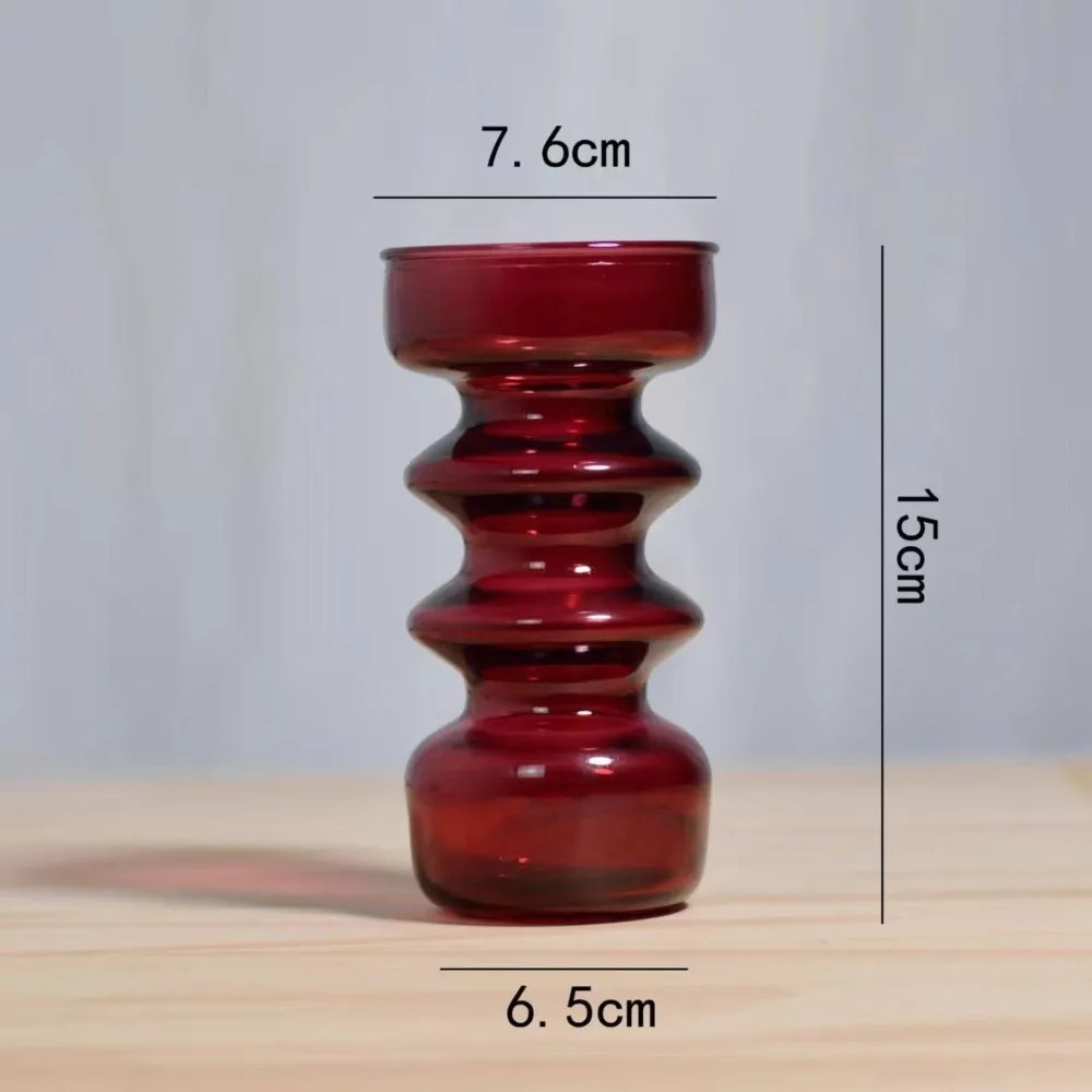 Colorful Vases Glass Ornaments - Dried Flower Bulk 리뷰 및 가격