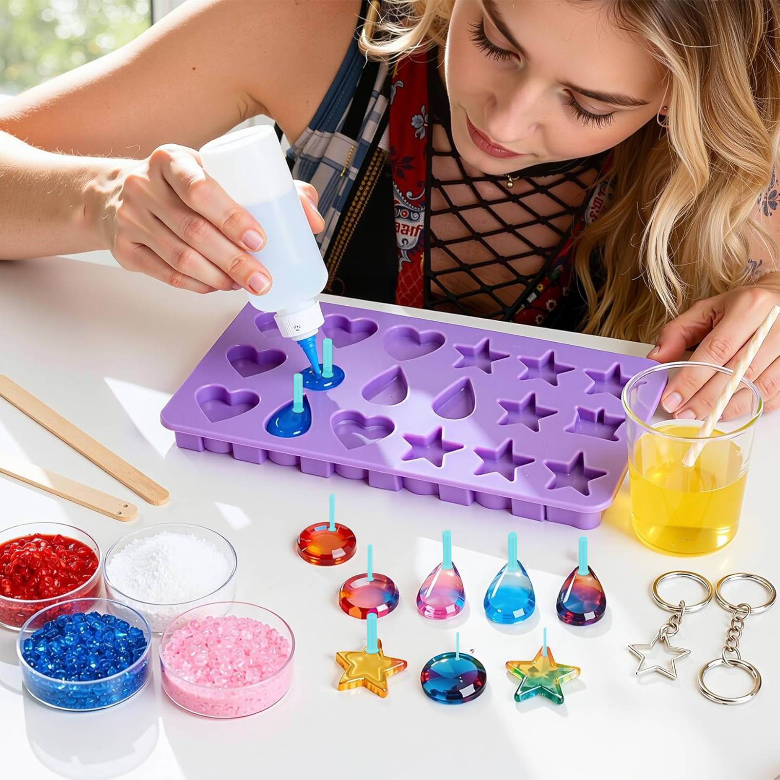 35pcs Resin Hole Maker Set 2-8 - Epoxy Uv Resin Kit 리뷰 및 가격