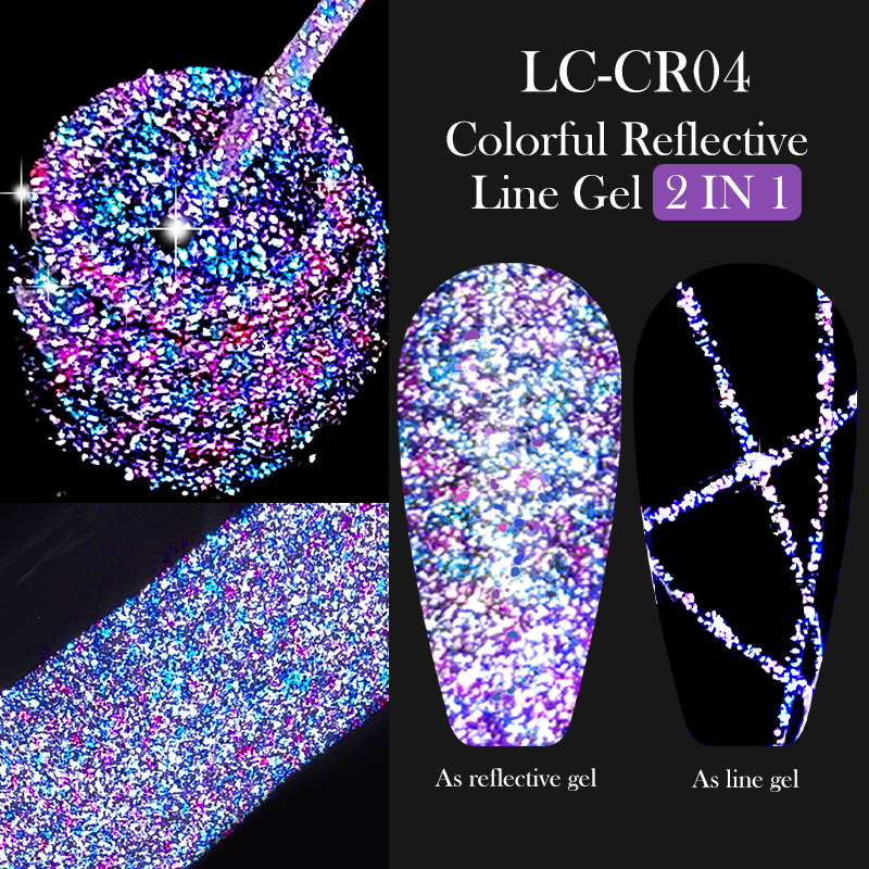 LILYCUTE 6Pcs/Set 5ml Reflecti - Resin Glitter Pack 리뷰 및 가격