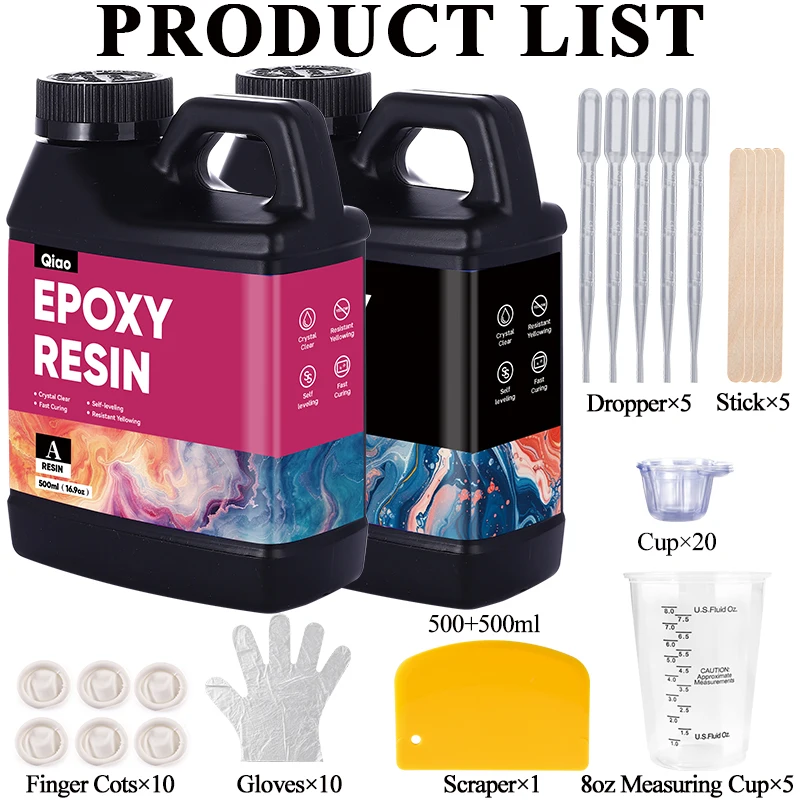 500ml 1000ml Easy Mixing Epoxy - Epoxy Uv Resin Kit 리뷰 및 가격