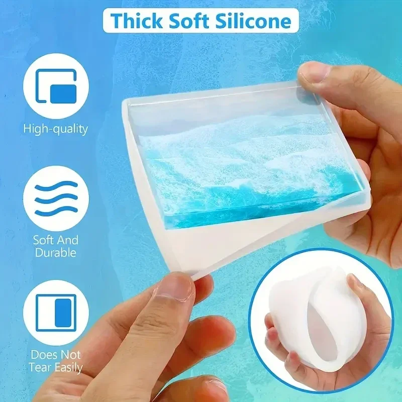 5Pcs/Set DlY Epoxy Resin Cup C - Coaster Mold Round 리뷰 및 가격