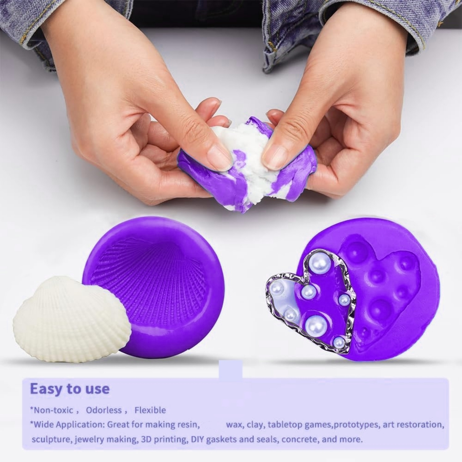 Silicone Putty - Flexible Sili - Resin Craft Projects 리뷰 및 가격
