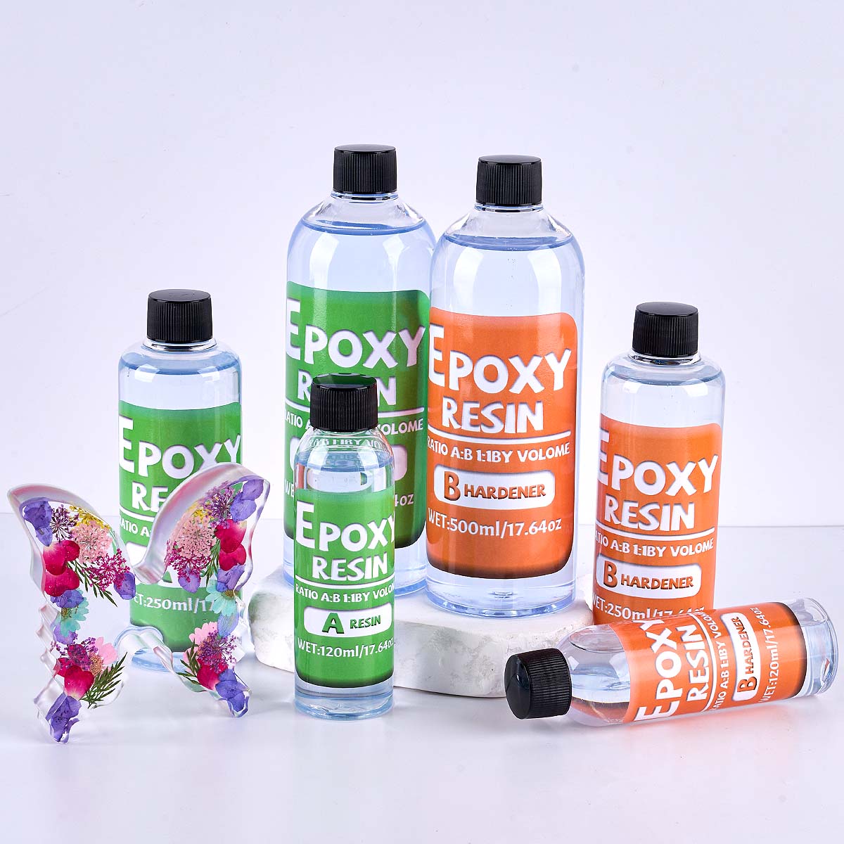 1:1 Ratio Epoxy Resin Kit Anti - Resin Jewelry Kit 리뷰 및 가격
