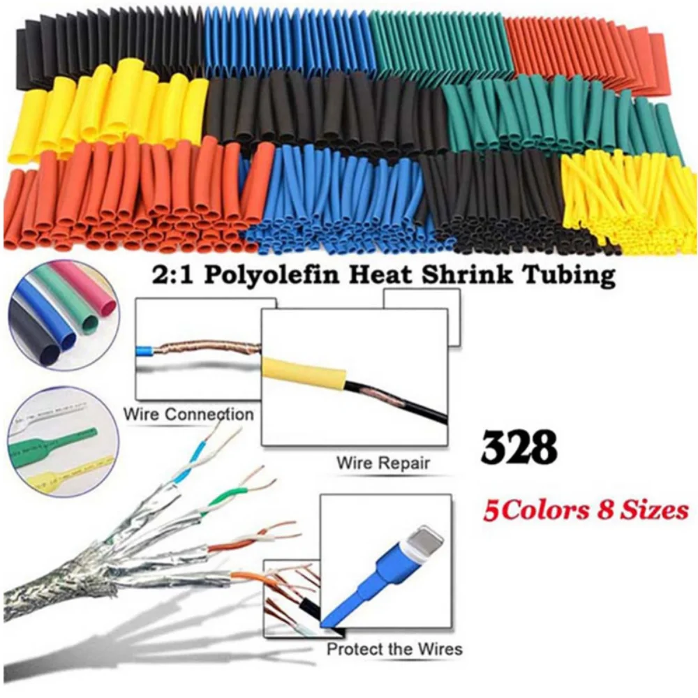 580/530/127PCS Heat Shrink Tub - Heat Gun Small 리뷰 및 가격