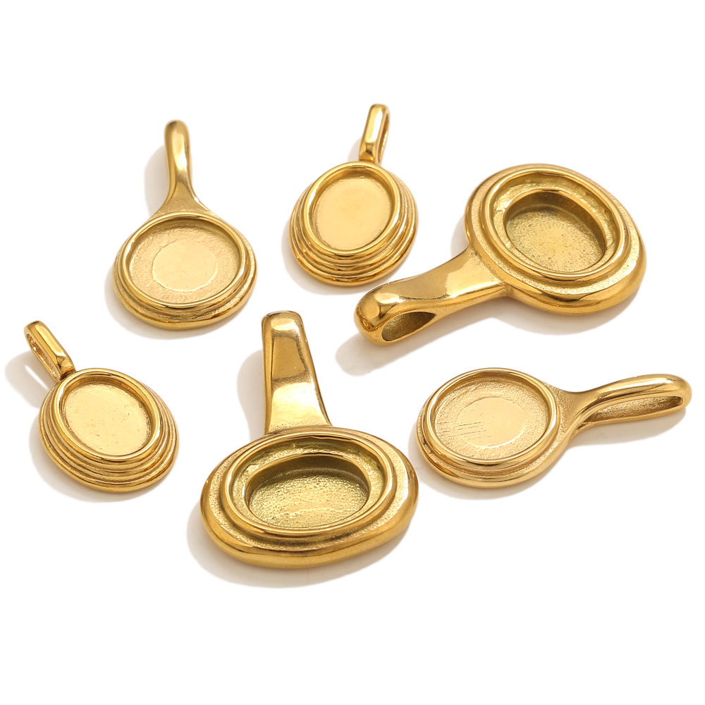 5pcs Stainless Steel Round Ova - Resin Crafts 리뷰 및 가격