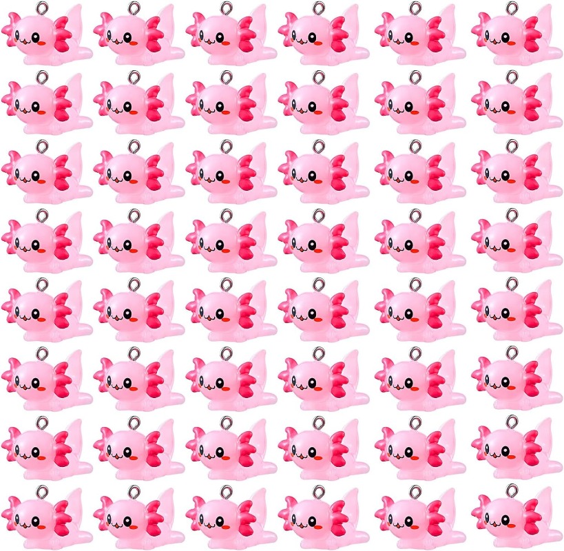 10PCS Resin Mini Axolotl Charm - Resin Craft Supplies 리뷰 및 가격