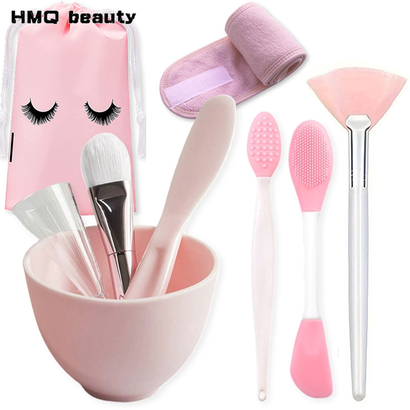 9pcs/set Silicone Face Mask Mi - Mixing Cup Silicone 리뷰 및 가격