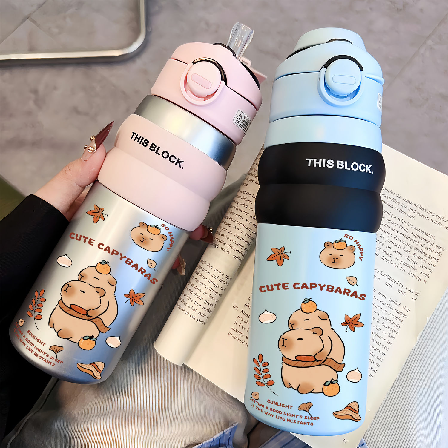 Capybara Cute Children's Insul - Vacuum Chamber Small 리뷰 및 가격