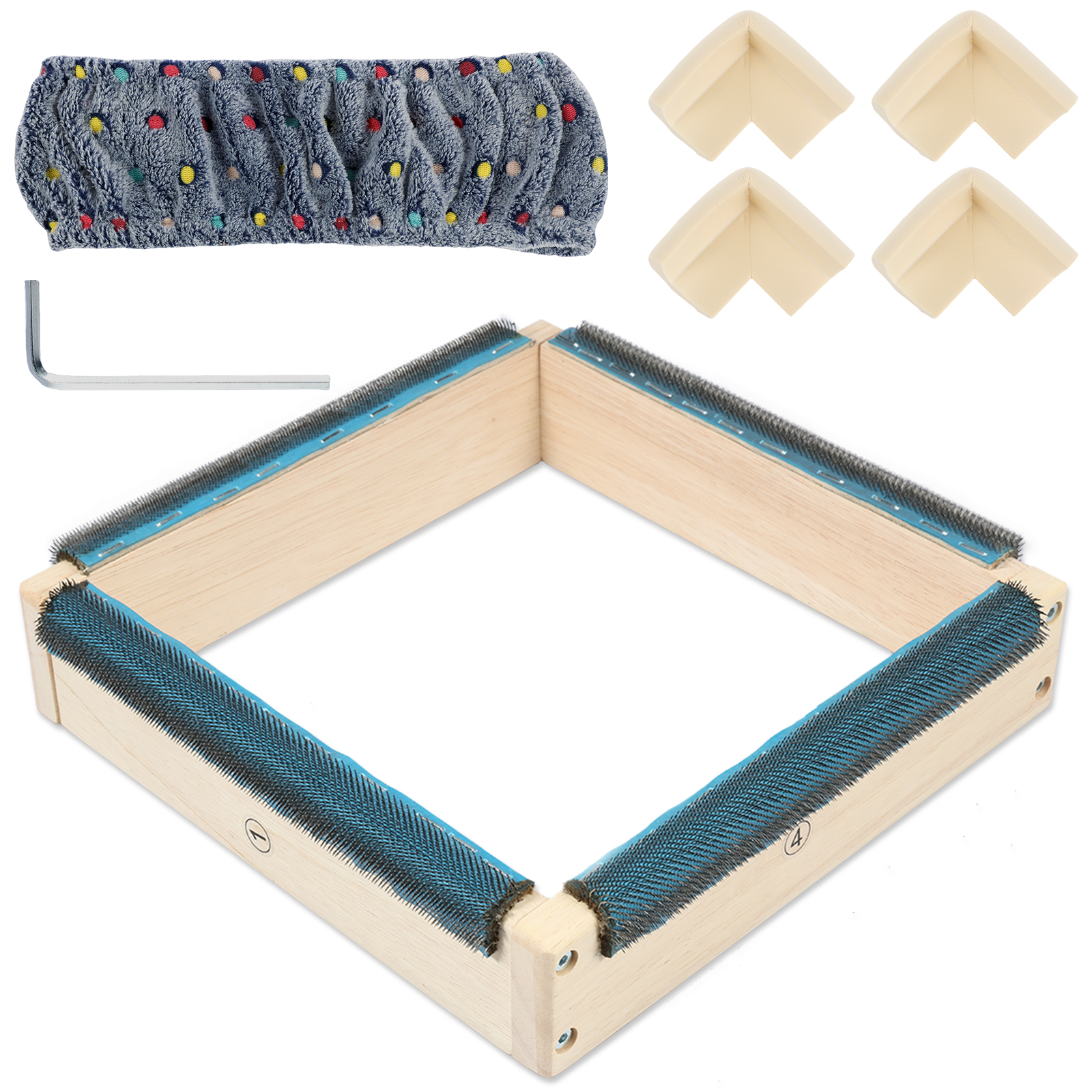 Punch Needle Frame Square Embr - Wood Ring Blank 리뷰 및 가격