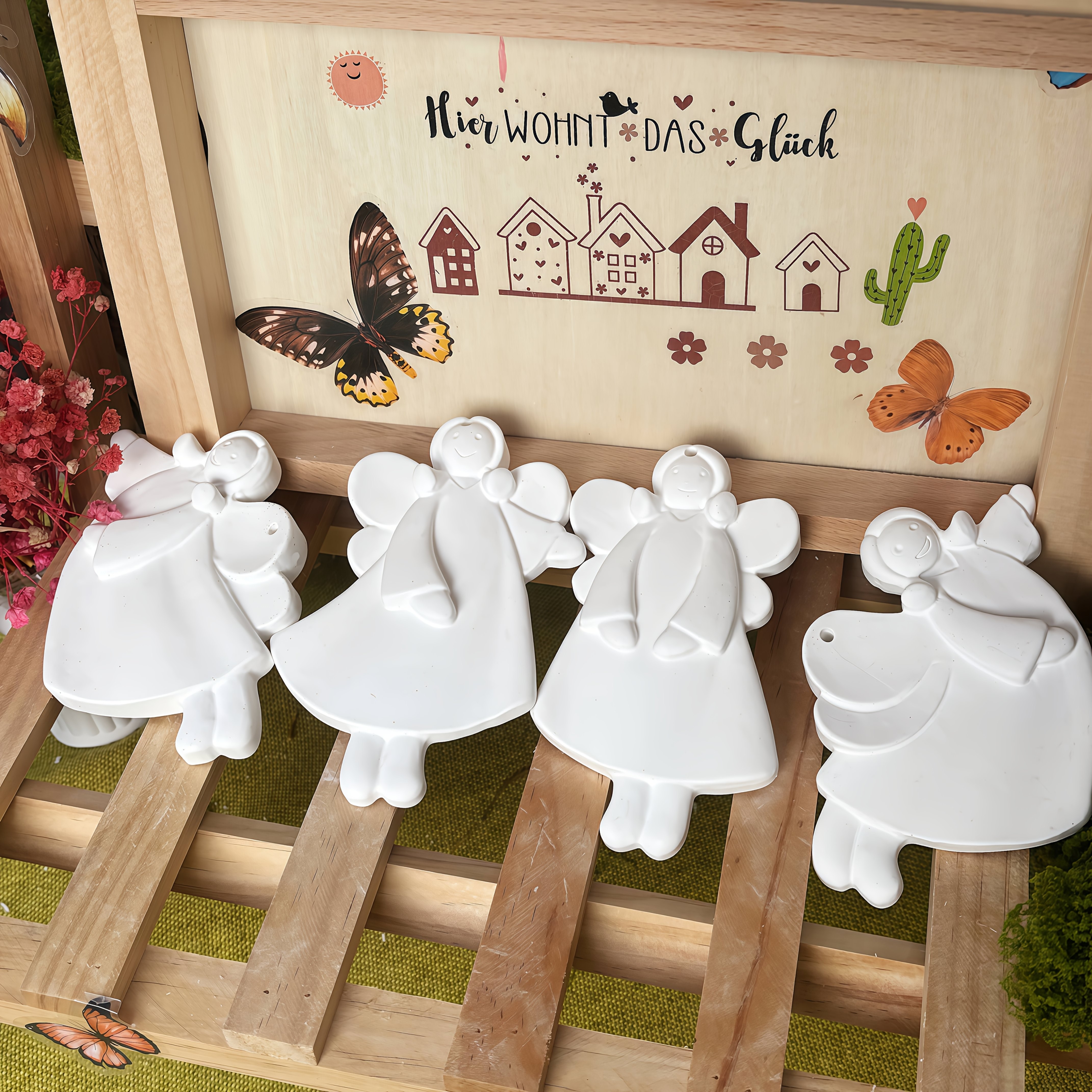 4pcs Angel Pendant Mold, Resin - Resin Craft Ideas 리뷰 및 가격