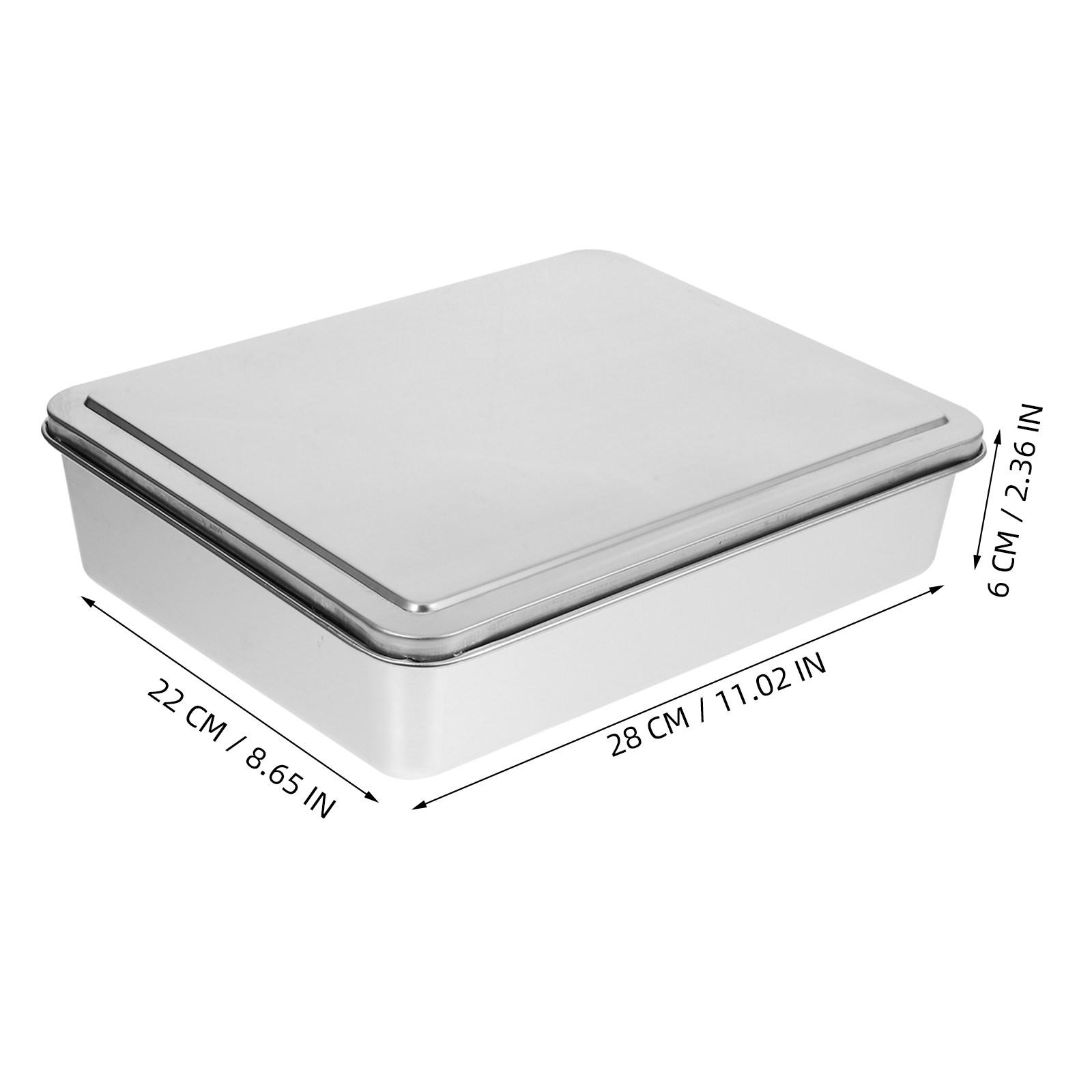 Stainless Steel Tiramisu Deep  - Serving Tray Mold 리뷰 및 가격