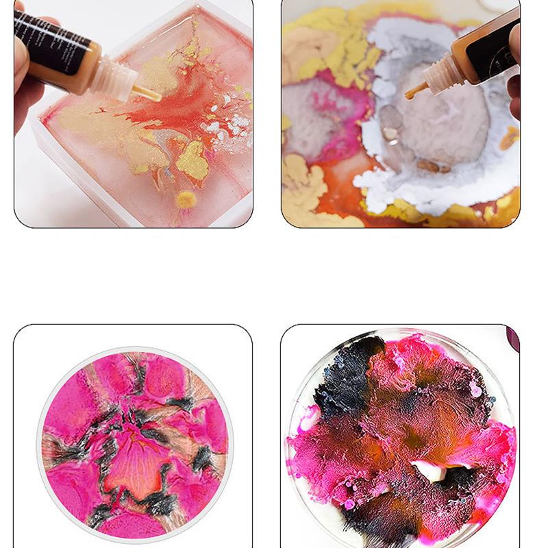 1 Set Art Ink Alcohol Epoxy Re - Resin Dye Alcohol 리뷰 및 가격