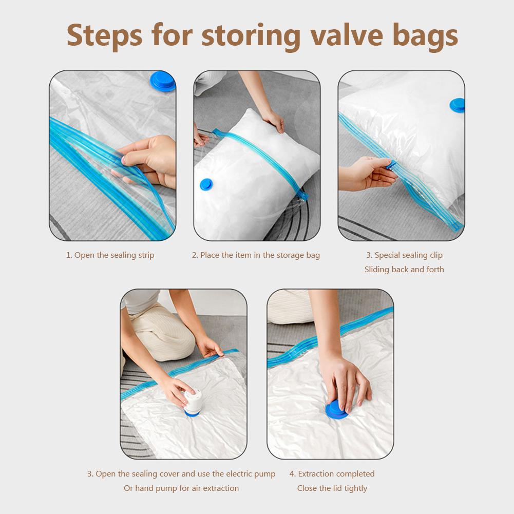 7 Sizes Reusable Vacuum Bags w - Vacuum Chamber Small 리뷰 및 가격