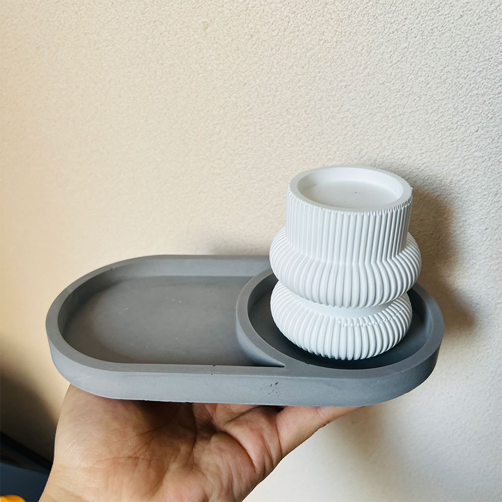 Oval Storage Tray Concrete Mol - Coaster Mold Round 리뷰 및 가격
