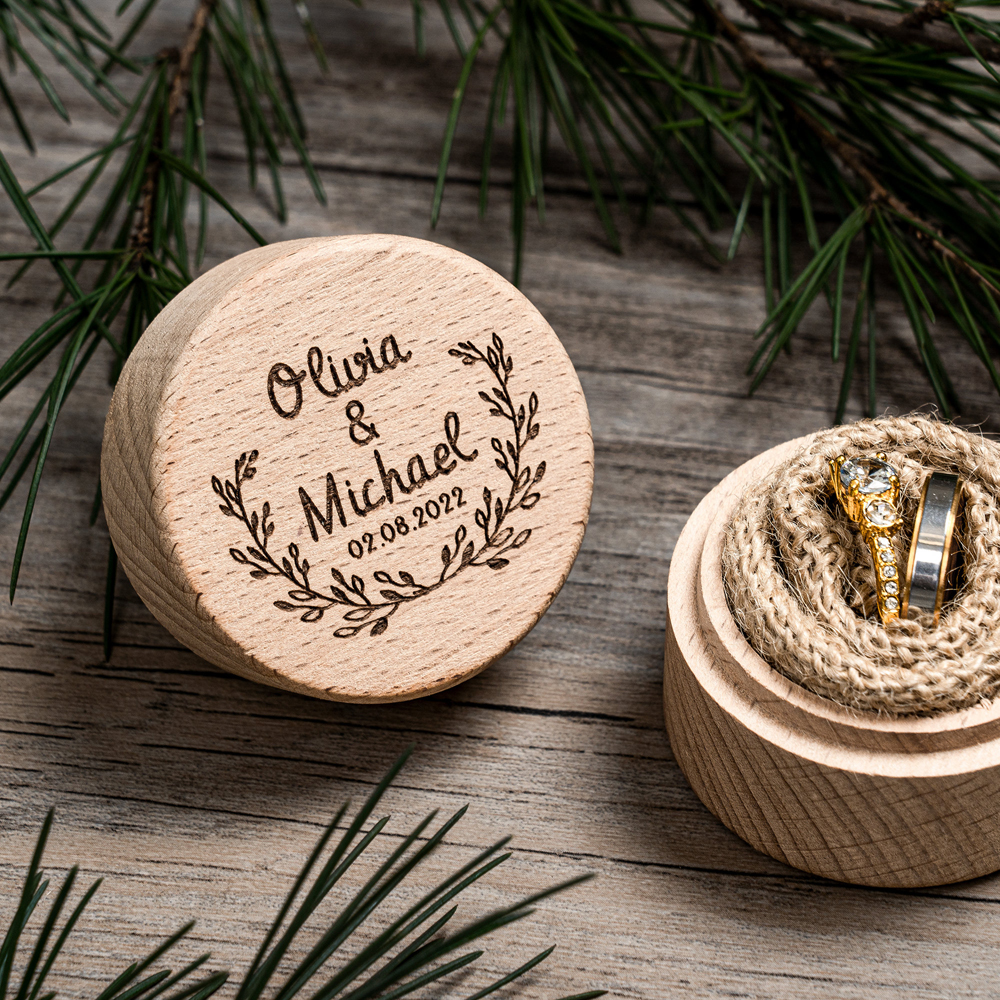 Free Personalized Wedding Ring - Wood Ring Blank 리뷰 및 가격