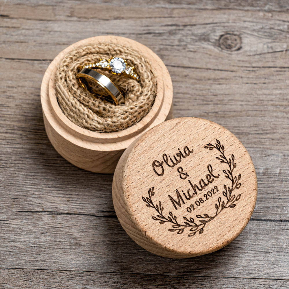 Free Personalized Wedding Ring - Wood Ring Blank 리뷰 및 가격