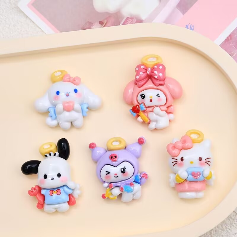 20PCS Resin Cartoon Angel DIY  - Resin Craft Ideas 리뷰 및 가격