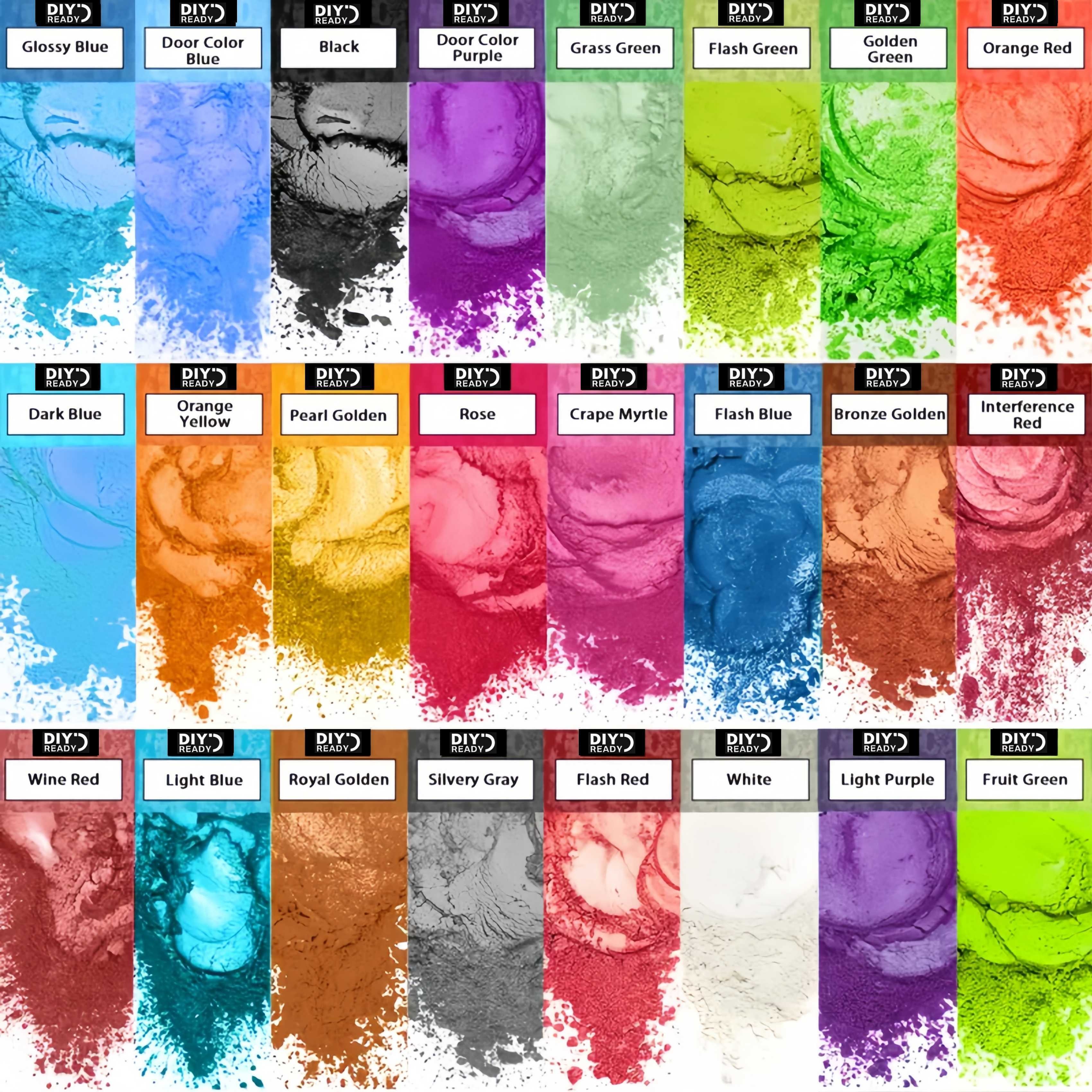24 Colors/8 Colors 5g 0.18oz P - Resin Pigment Set 리뷰 및 가격