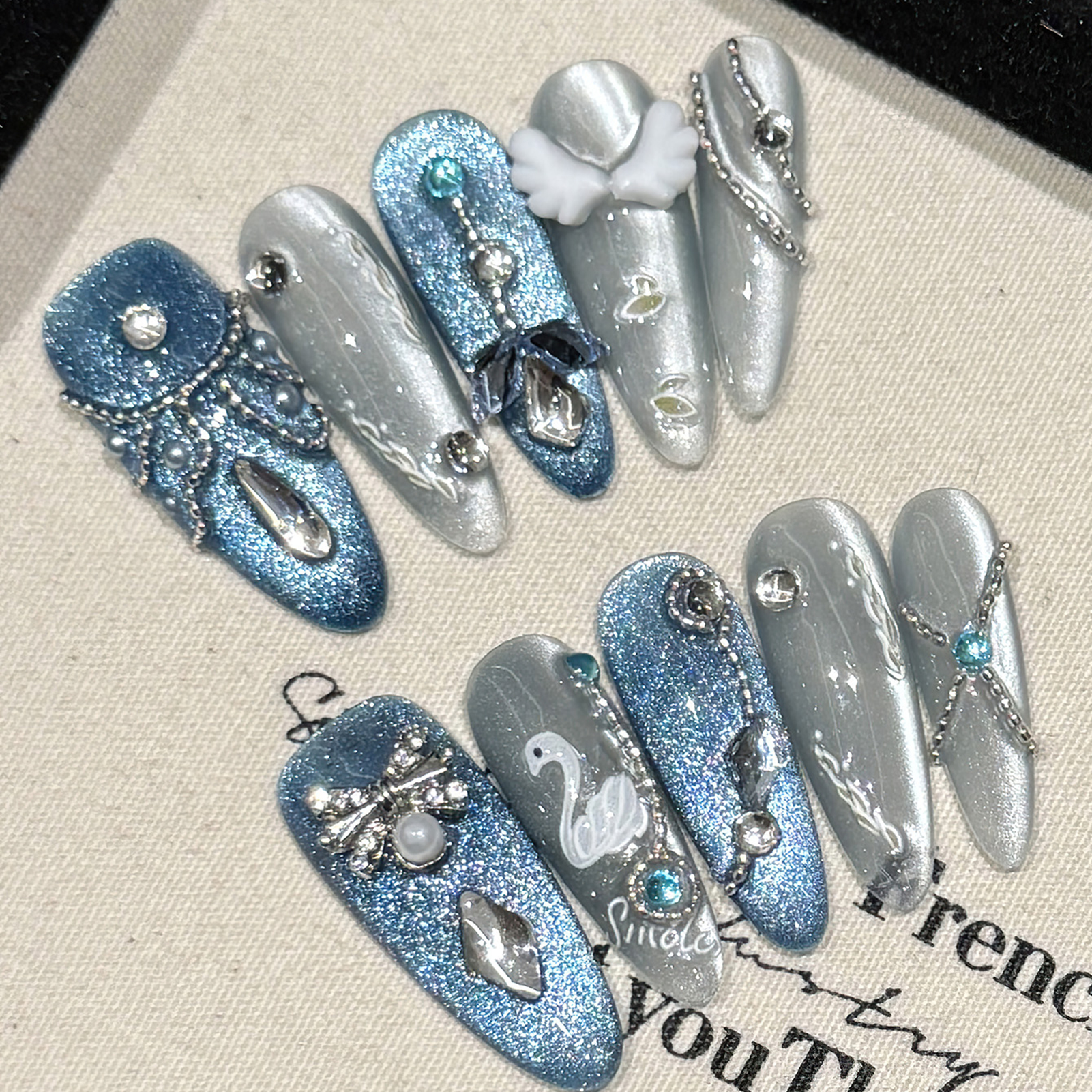 10Pcs White Swan Handmade Fals - Resin Craft Material 리뷰 및 가격