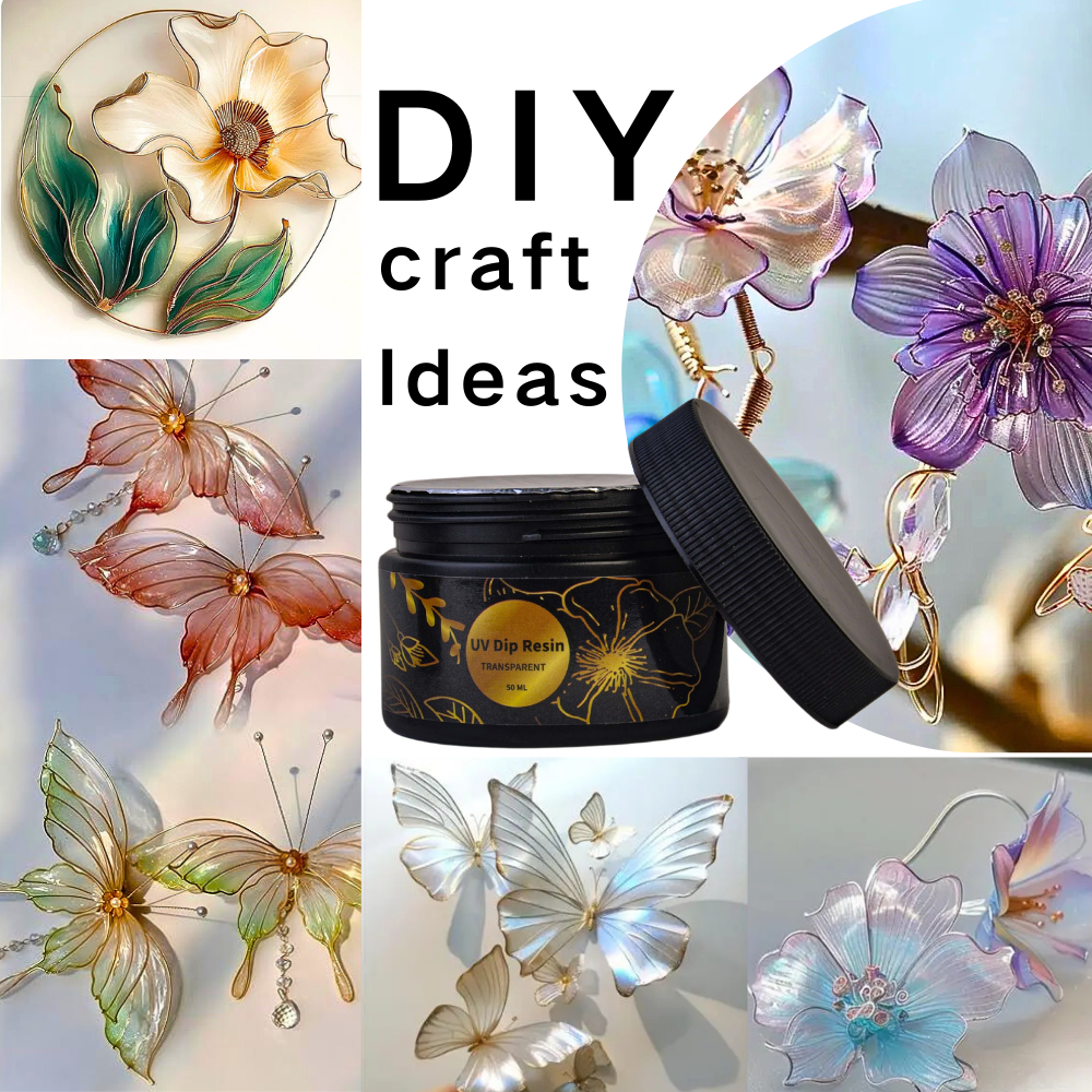 UV DIP Resin Glue Set 50/100ml - Flower Preservation Resin 리뷰 및 가격