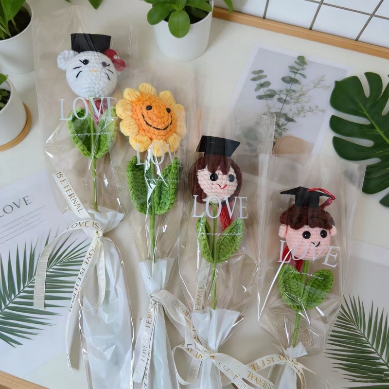 Artificial Flower Knitted Sunf - Dried Flower Bulk 리뷰 및 가격