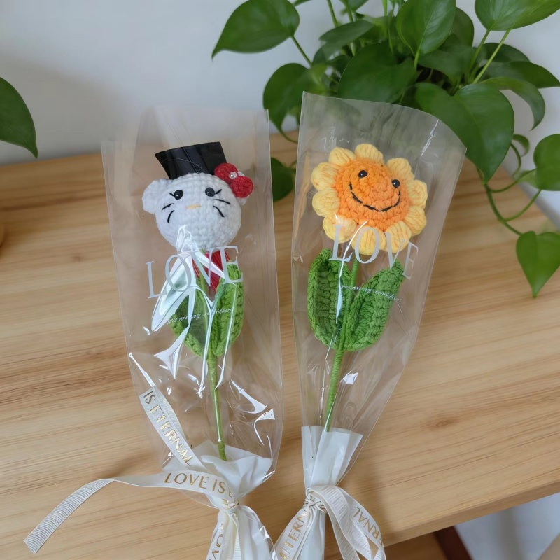 Artificial Flower Knitted Sunf - Dried Flower Bulk 리뷰 및 가격