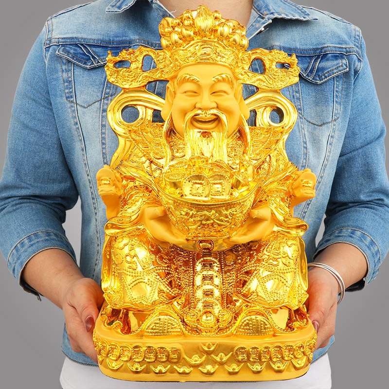 Feng Shui Gold God of Wealth L - Resin Crafts 리뷰 및 가격