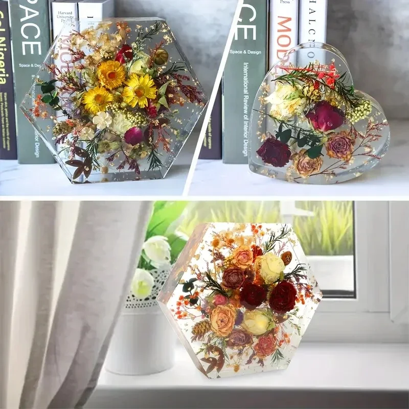 3/7pc Large Silicone Resin Mol - Flower Preservation Resin 리뷰 및 가격