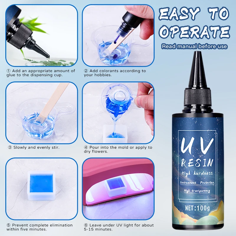 UV Resin Glue for DIY Jewelry, - Epoxy Uv Resin Kit 리뷰 및 가격
