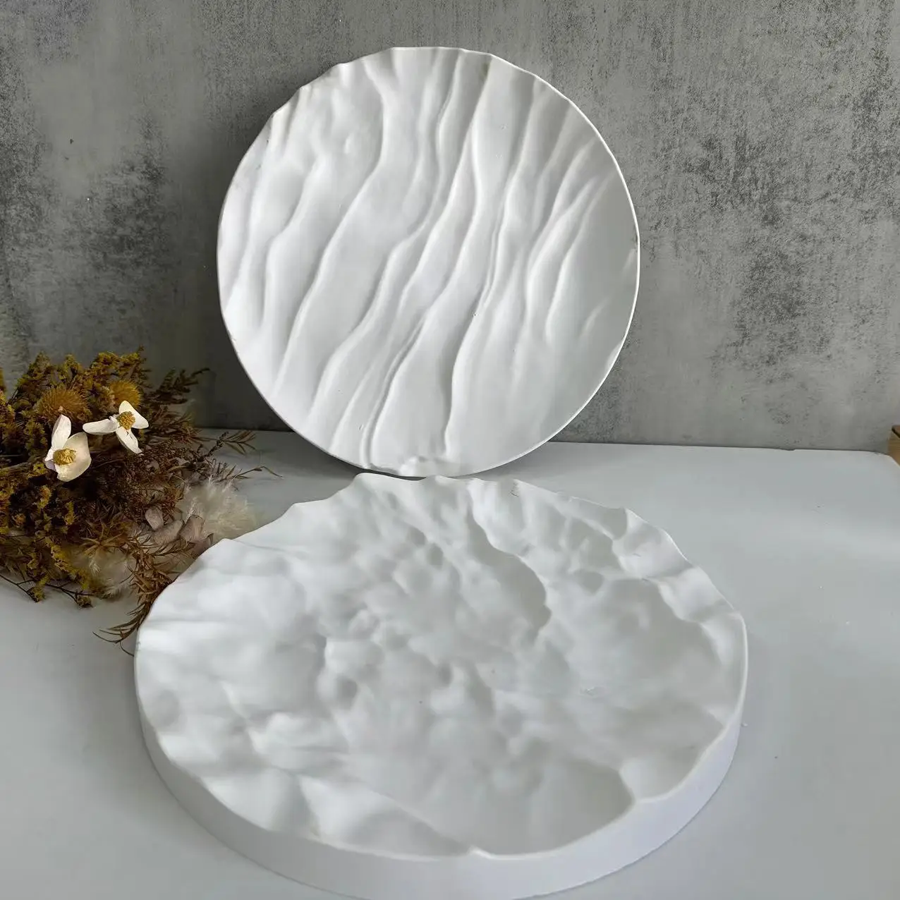 Irregular Ocean Waves Large Ro - Coaster Mold Round 리뷰 및 가격