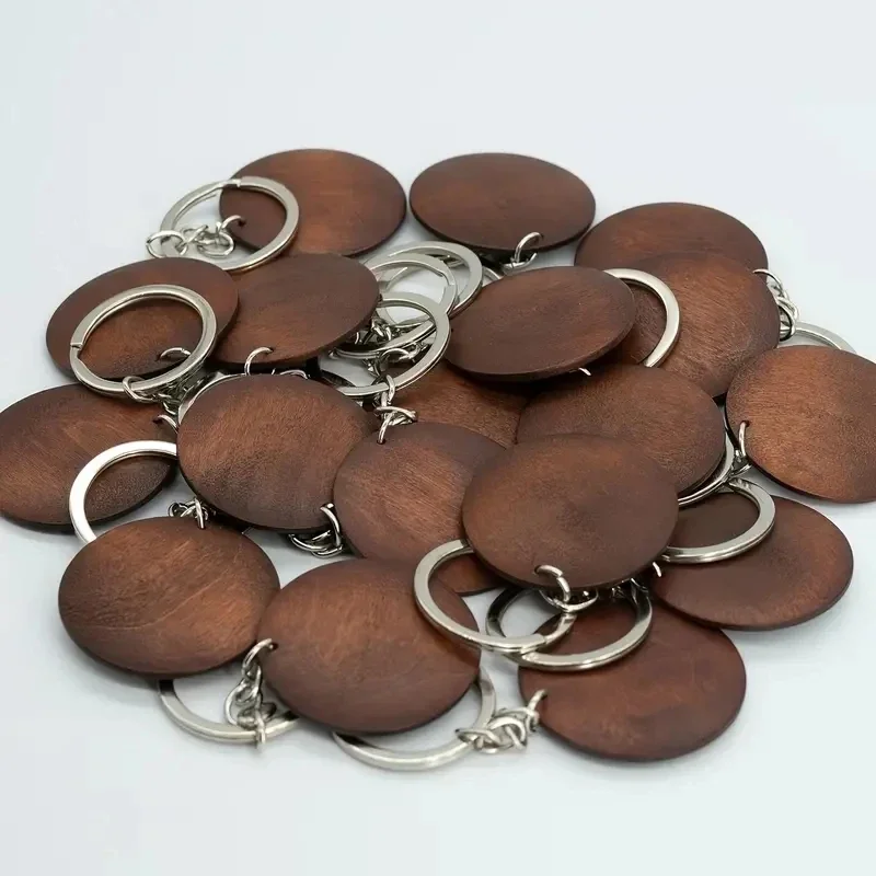 10Pcs Wooden Keychains Vintage - Wood Ring Blank 리뷰 및 가격