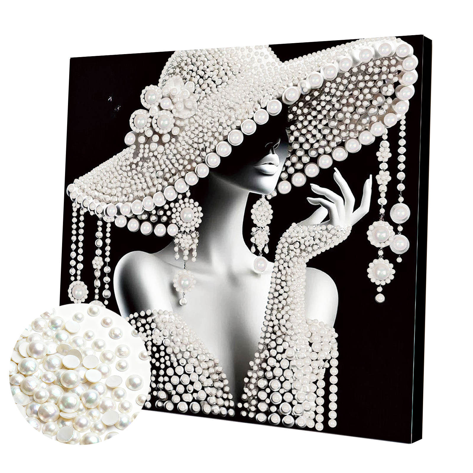 DIY Ladies Pearl Painting Art  - Resin Craft For Beginners 리뷰 및 가격