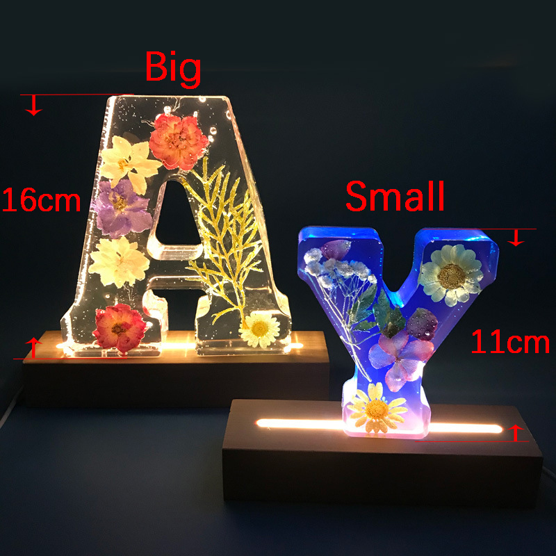 1pc A-Z Letter Silicone Molds  - Resin Craft Ideas 리뷰 및 가격