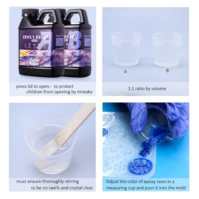 Easy Mix 1:1 Epoxy Resin Kit C - Epoxy Uv Resin Kit 리뷰 및 가격