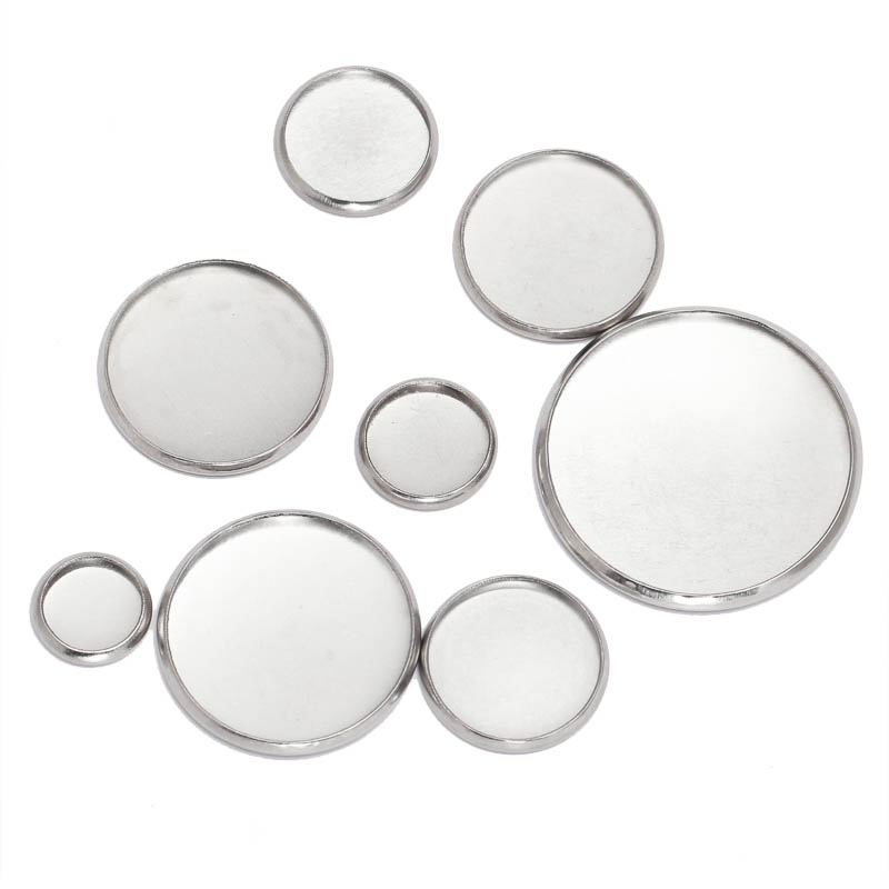 20pcs Stainless Steel Round Se - Bezels Set Pendant 리뷰 및 가격