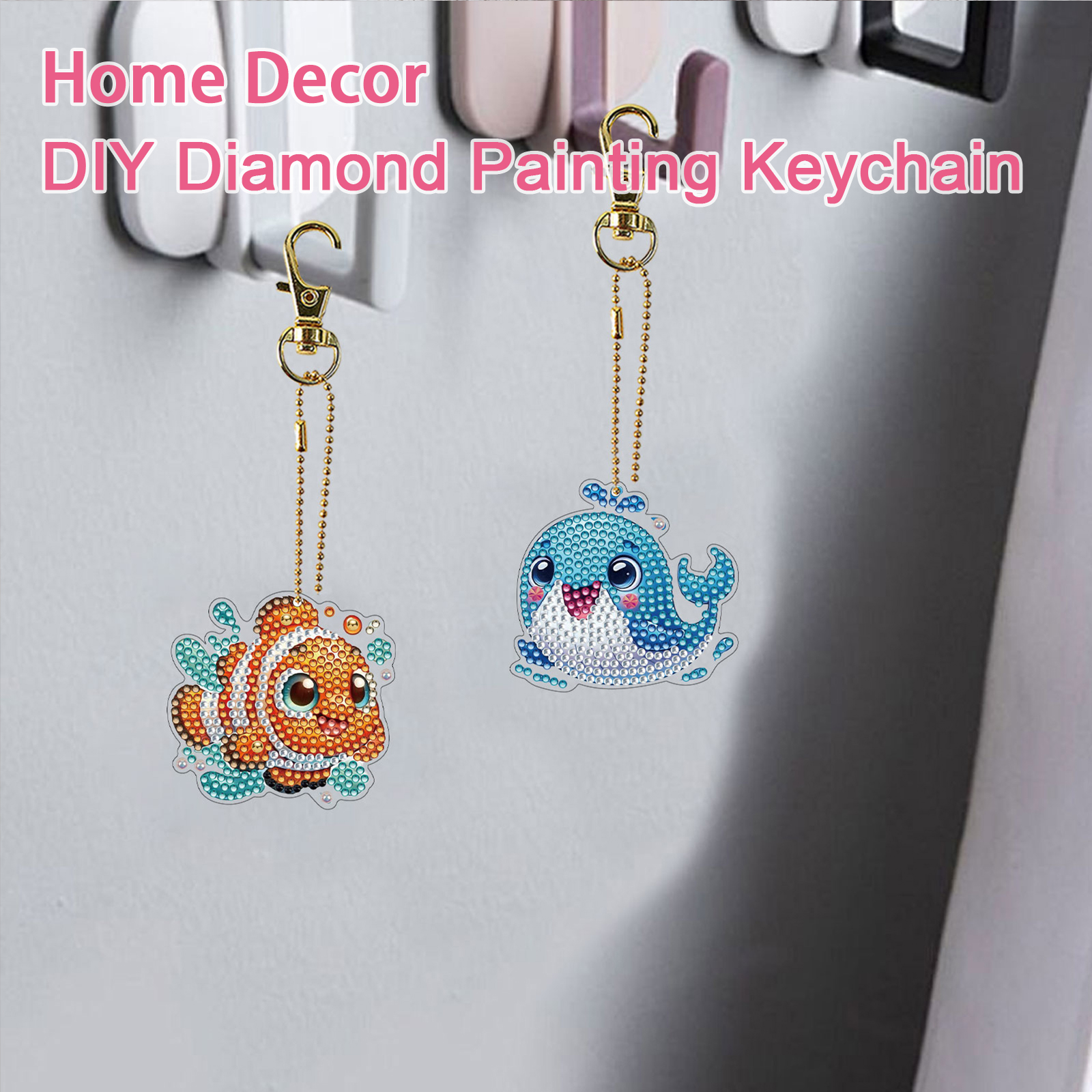 15Pcs DiY Diamond Art Keychain - Resin Craft For Beginners 리뷰 및 가격