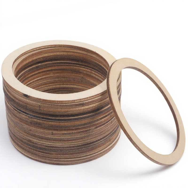 20Pcs Blank Wooden Circles Smo - Wood Ring Blank 리뷰 및 가격