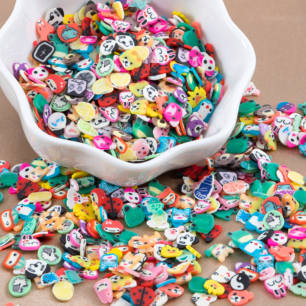 1000pcs Mix Fruit Soft Clay Sl - Flower Preservation Resin 리뷰 및 가격