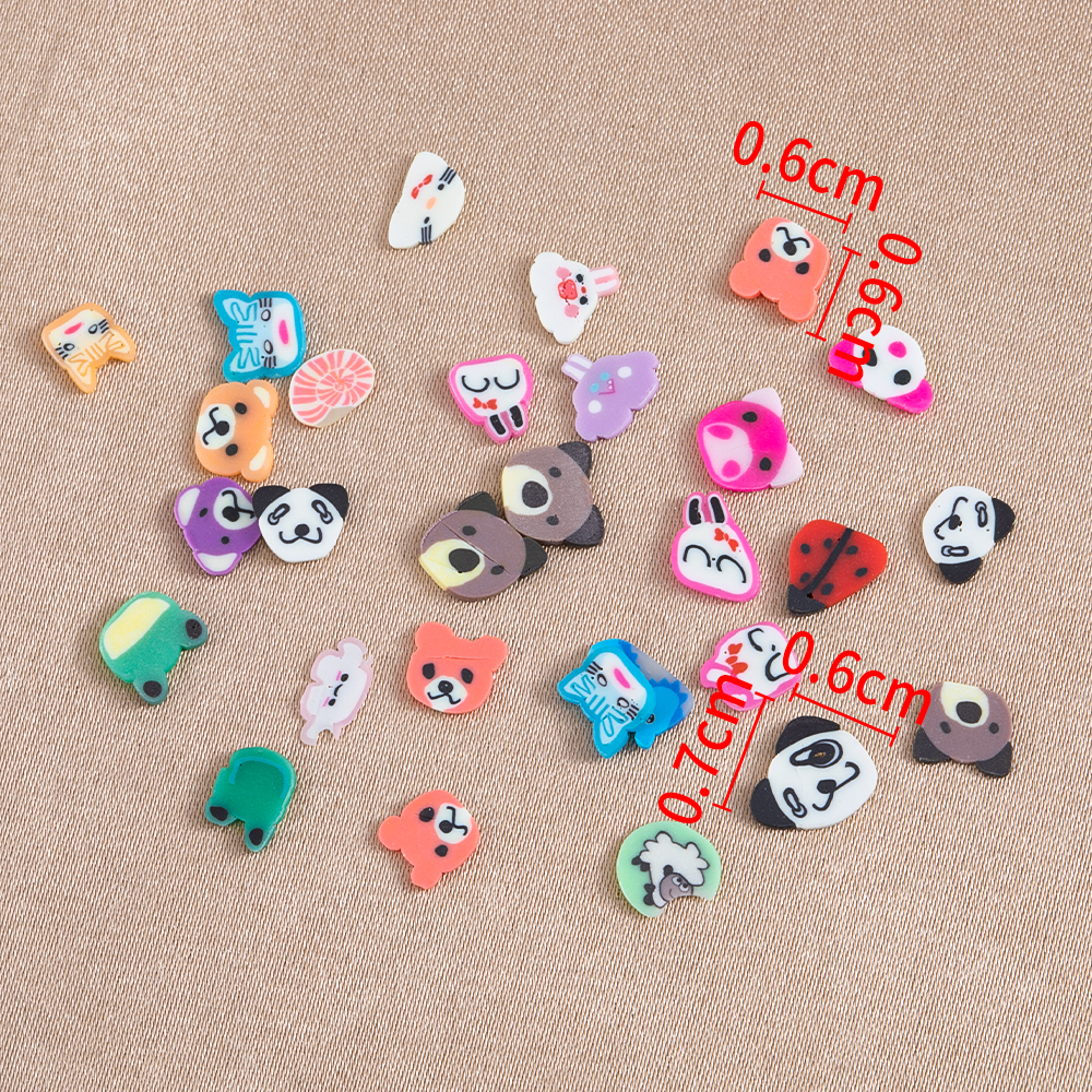 1000pcs Mix Fruit Soft Clay Sl - Flower Preservation Resin 리뷰 및 가격