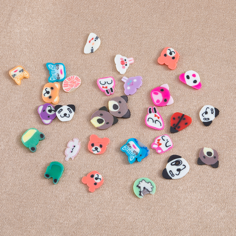 1000pcs Mix Fruit Soft Clay Sl - Flower Preservation Resin 리뷰 및 가격