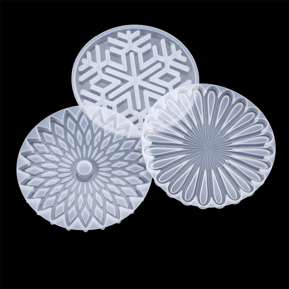 1Pcs Round Coaster Resin Silic - Coaster Mold Round 리뷰 및 가격