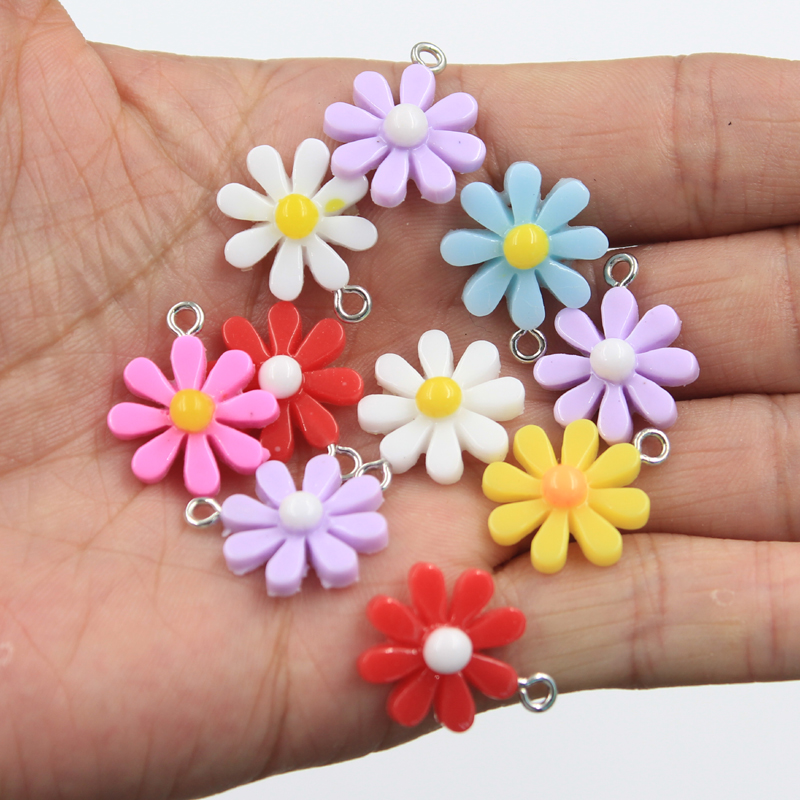 30pcs Charms flower sunflower  - Flower Preservation Resin 리뷰 및 가격