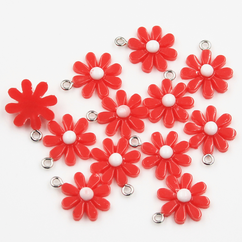30pcs Charms flower sunflower  - Flower Preservation Resin 리뷰 및 가격