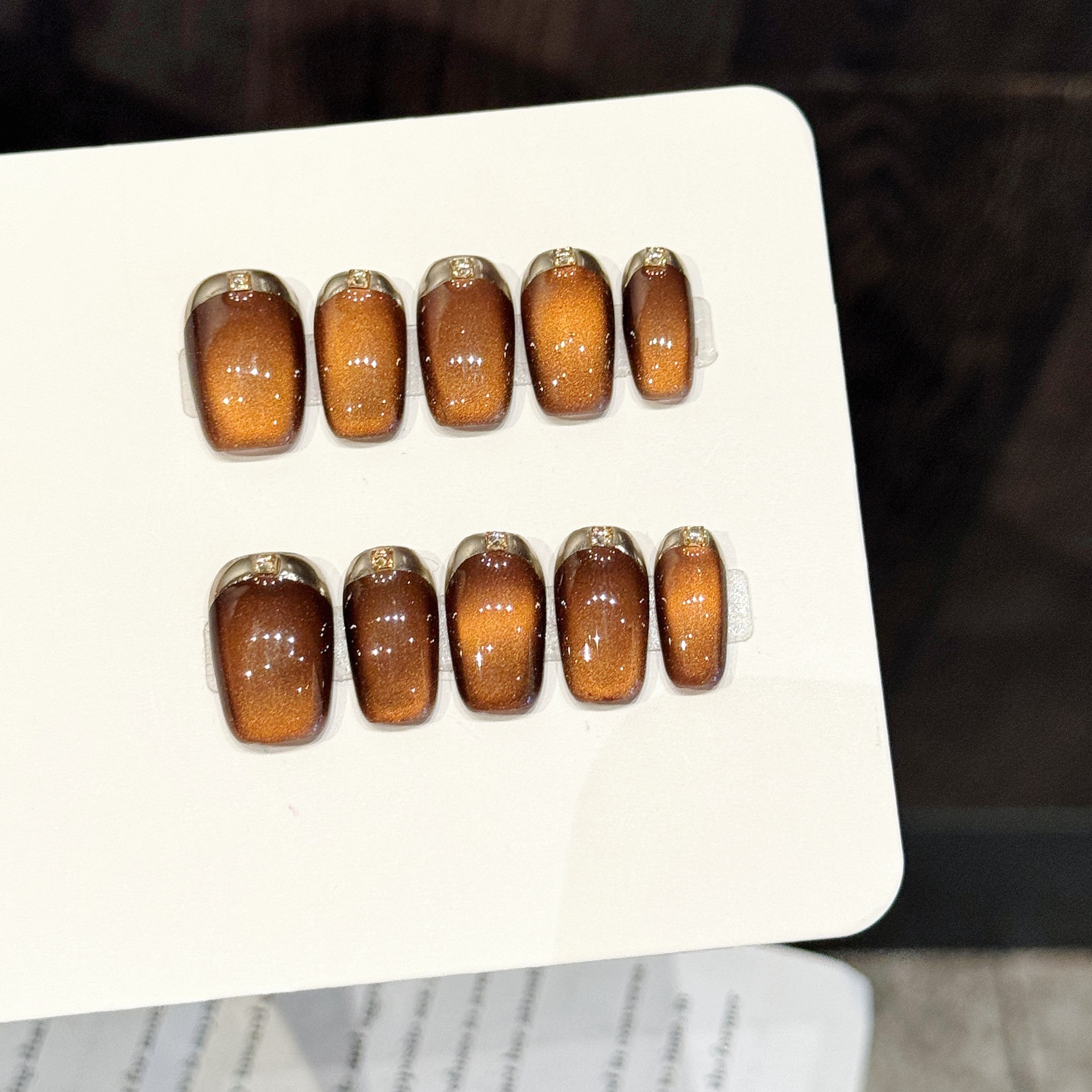 10PCS Square Handmade Press On - Resin Craft Material 리뷰 및 가격